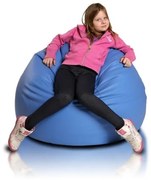 Sedací vak malá guľa modrá EMI