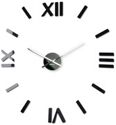 3D Nalepovacie hodiny DIY ADMIRABLE Sweep z5400C black, 80cm