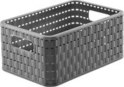 Úložný košík Country 6 l, antracitový%
