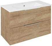 Sapho Sapho, CIRASA umývadlová skrinka 78x54x39cm, dub alabama, CR792-2222