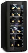 Klarstein Shiraz 12 Duo vinotéka 2 zóny 42L/12 fliaš 5-12 / 12-18 °C Touch