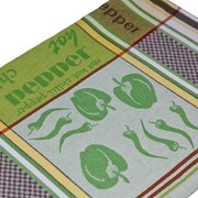 Kuchynská utierka paprieka 50x70 cm olivová (220GSM)