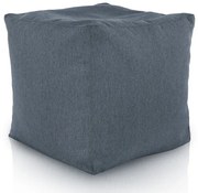 Taburetka melanž granátová kocka Eco