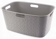 Curver Kôš na čistú bielizeň Softex 45 l, sivá