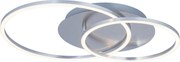 XXXLutz STROPNÉ LED SVIETIDLO, 54,7/40/7 cm Novel - Interiérové svietidlá - 004076001001