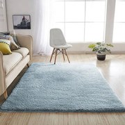 Protišmykový koberec ALPACA strieborný