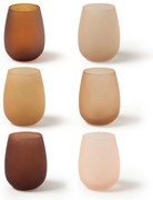 Poháre na vodu Happy Hour, 6 ks