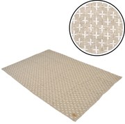 Koberec ESQUINA 140x200 cm, hnedý