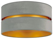 Duolla - Stropné svietidlo DUO 1xE27/15W/230V svetlo pr. 40 cm zelená/zlatá