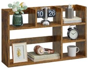 Kuchyňská police Coke rustikálně hnědá