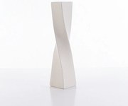 KERAMICKÁ VÁZA RISO 9X9X39 CM KRÉMOVÁ