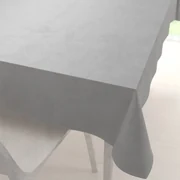 Biante Zamatový obdĺžnikový obrus Velvet Premium SVP-027 Svetlo sivý 50x100 cm