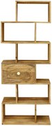 furniture-nabytek.cz - Drevená polica do kuchyne 60x150x30 z masívu mango