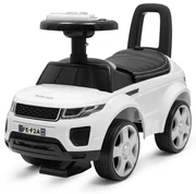 Detské odrážadlo SUV Baby Mix Prime biele v koži