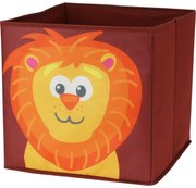 Úložný box z netkanej textílie Lev 30 x 30 cm