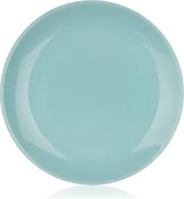 Dezerný tanier Diwali 19 cm, tyrkysové sklo%