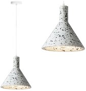 Toolight Toolight, stropné svietidlo 1xE27 APP994-1CP, biela-strieborná, OSW-07555