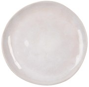 Bielo-béžový dezertný tanierik Beillo - Ø 22*2 cm