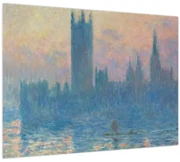 Obraz - Claude Monet, The Houses of Parliament, Sunset, reprodukcia (70x50 cm)