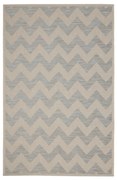 Koberec Modern Chevron beige/ice blue 160x230 cm
