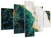 Obraz - Tyrkysový mramor (150x105 cm)