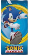 Bavlnená plážová osuška Sonic the Hedgehog - 100% bavlna - 70 x 140 cm