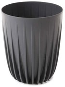Kvetináč STRIPPED ECO VI 25 cm antracitová