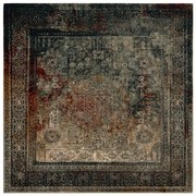 Koberec OMEGA MAMLUK Vintage rozeta, smaragd