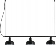 Faro Tatawin Lineal S čierne lineárne závesné svietidlo, fúkané sklo, E27