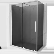 Mexen Velar sprchovací kút 130 x 70 cm, grafit, biela - 871-130-070-41-20