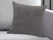 Dekoračný vankúš Cosy 45x45 cm, antracit%