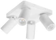 Rabalux 73088 - Bodové svietidlo YORLI 4xGU10/7W/230V biele