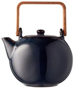 Tmavomodrá keramická kanvica na čaj so sitkom 1,2 l Gastro Blue – Bitz