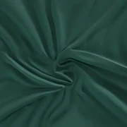 Kvalitex Saténové prestieradlo s gumou tmavozelená, 80 x 200 cm