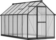 Skleník 210 x 183 x 360 cm, zosilnená konštrukcia, polykarbonát 6 mm