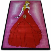 Detský koberec Kids Princess ružový C425