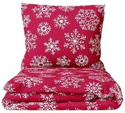 Bavlnené obliečky KARAMA RED WOODS 140x200 cm