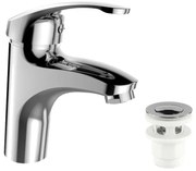Mereo Mereo, Umývadlová stojanková batéria vyššia, Sonáta, s clic-clac CH03P, chróm, MER-CB10104NC