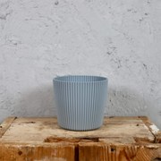 Prosperplast plastový kvetináč Milly round light grey Ø 14 cm