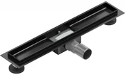 Mexen Flat nerezový sprchový žľab 60 cm - telo žľabu bez krytu, čierna, 1715060