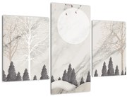 Obraz - Zimná krajina (90x60 cm)