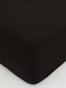 Jersey plachta Classic 90 × 200 cm - tmavo hnedá