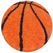 Koberec Fun Shaggy basketbal kruh