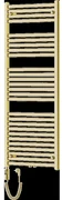 Mexen Hades elektrický radiátor 1500 x 600 mm, 600 W, zlatý - W104-1500-600-2600-50