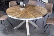 Luxusný jedálenský stôl z masívu Barracuda Teak 120cm