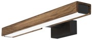 Brilagi-LED Kúpeľňové osvetlenie zrkadla WOODY MIRROR LED/8W/230V IP44 dub/čierna