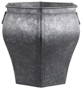 Dekoračný plechový antik kvetináč French Chic - 37*33*38 cm