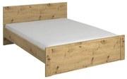 Manželská posteľ 160 DORIS (dub artisan). Vlastná spoľahlivá doprava až k Vám domov. 1091599