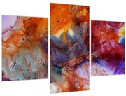 Obraz - Abstraktné atramentové umenie (90x60 cm)