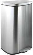 Spirella Pedálový odpadkový kôš soft-close Akira 50 l, brúsená nehrdz. oceľ, 50 l